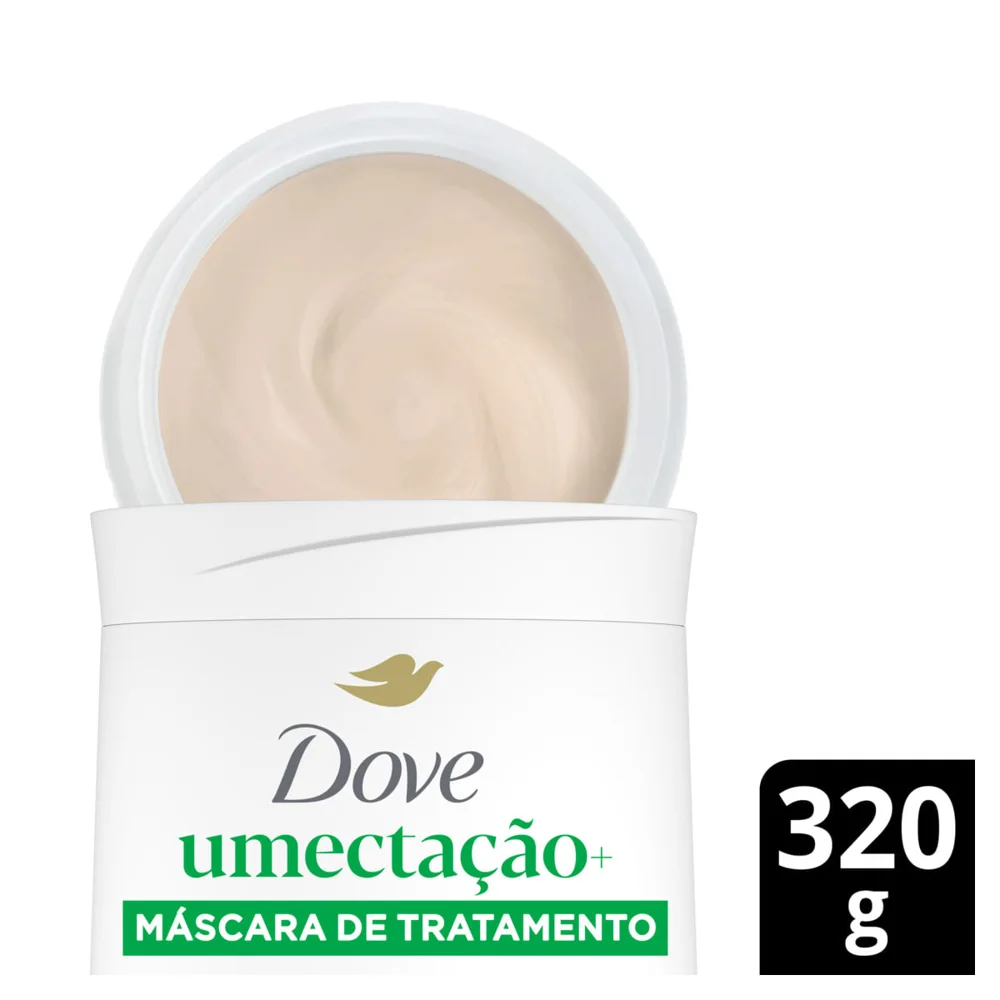Máscara De Tratamento Capilar Dove Umectação + Coco Antioxi 320g