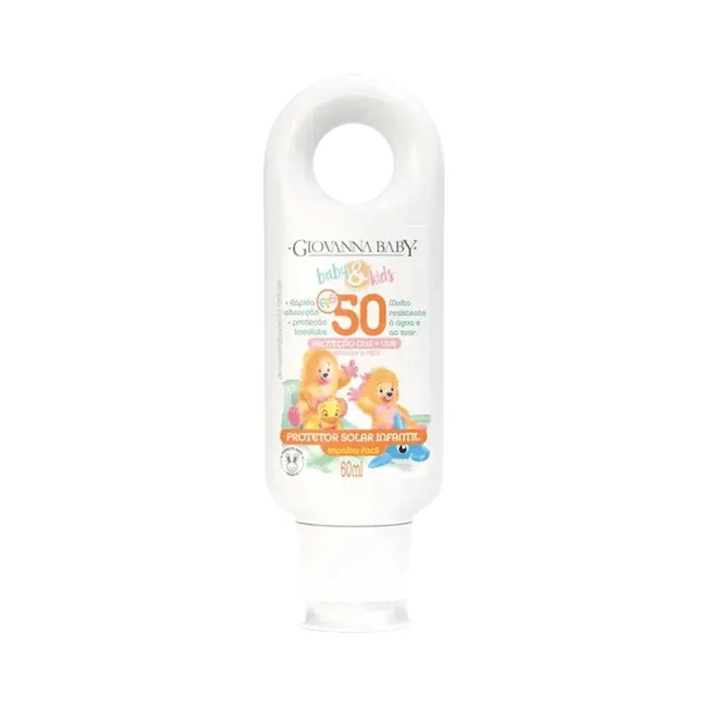 Protetor Solar Giovanna Baby Baby & Kids Infantil FPS50 Hipoalergênico 60ml