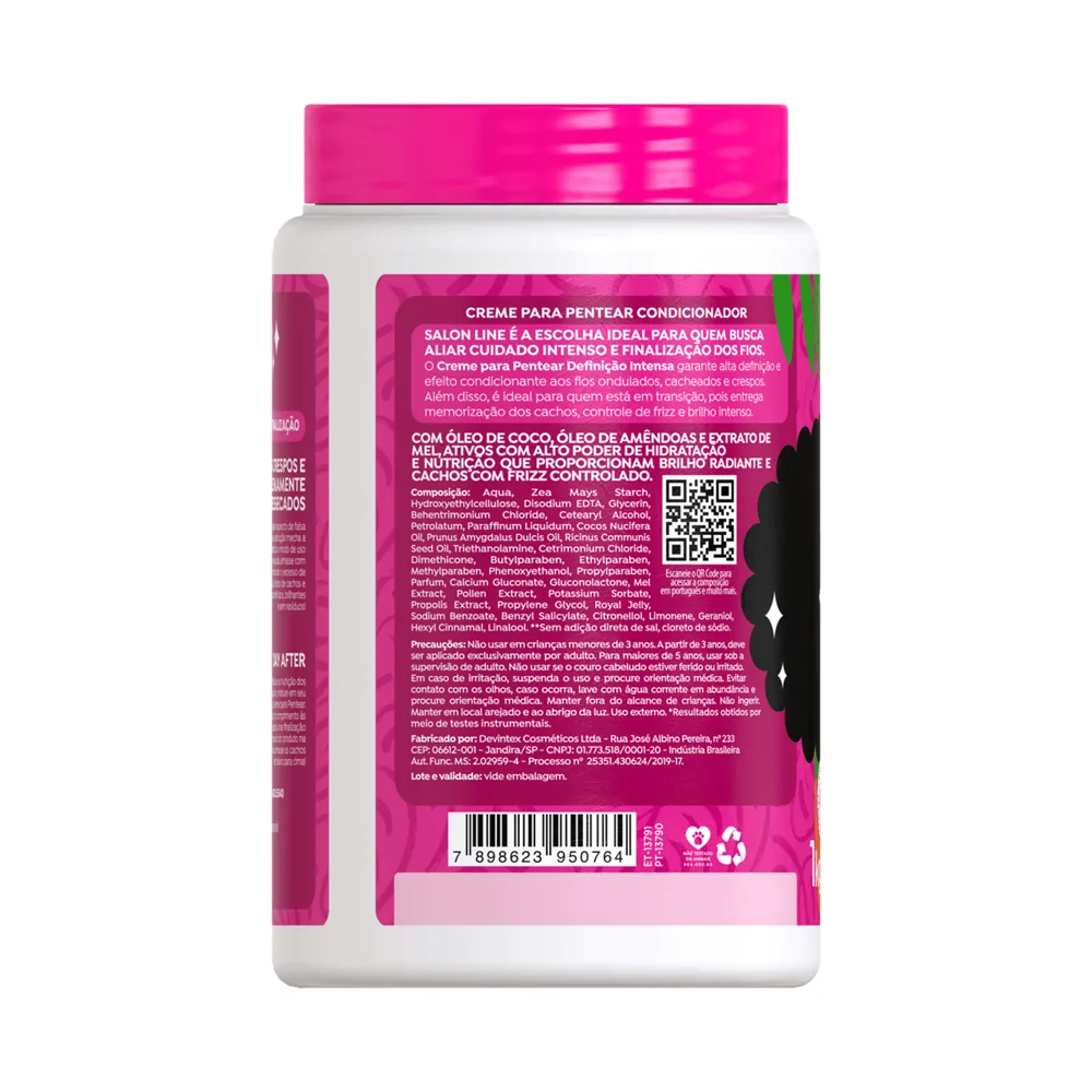 Creme de Pentear Salon Line Definição Intensa 1Kg