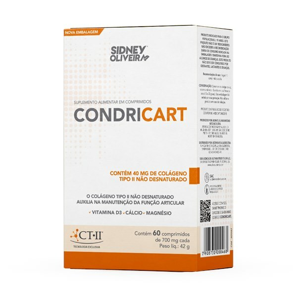 Colágeno Tipo II Condricart — 60 Comprimidos