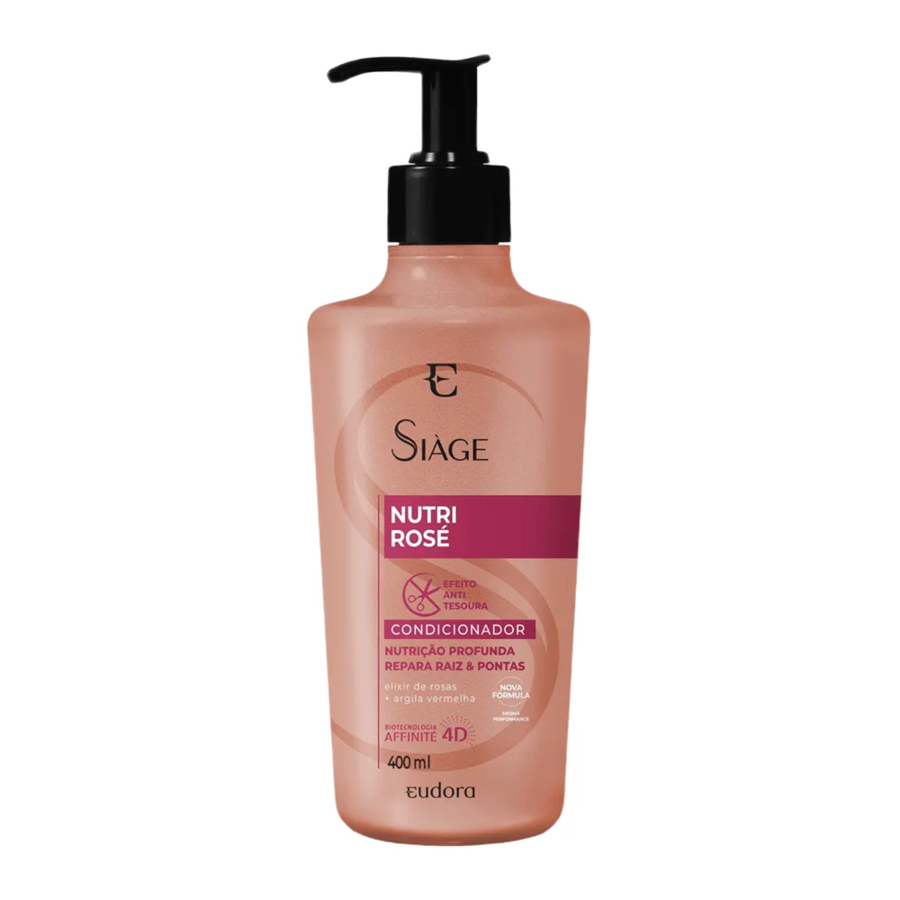 Condicionador Eudora Siàge Nutri Rosé 400ml