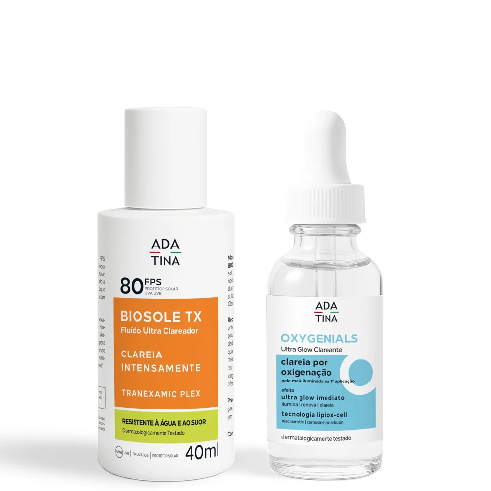 Kit Clareador Manchas Oxygenials Ultra Glow Biosole TX FPS80