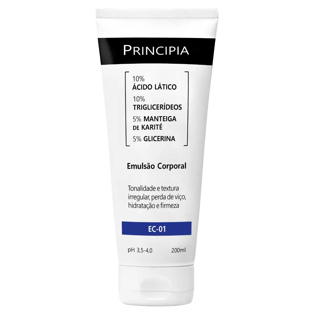 Emulsão Principia EC-01 Ácido Lático 10% 200ml