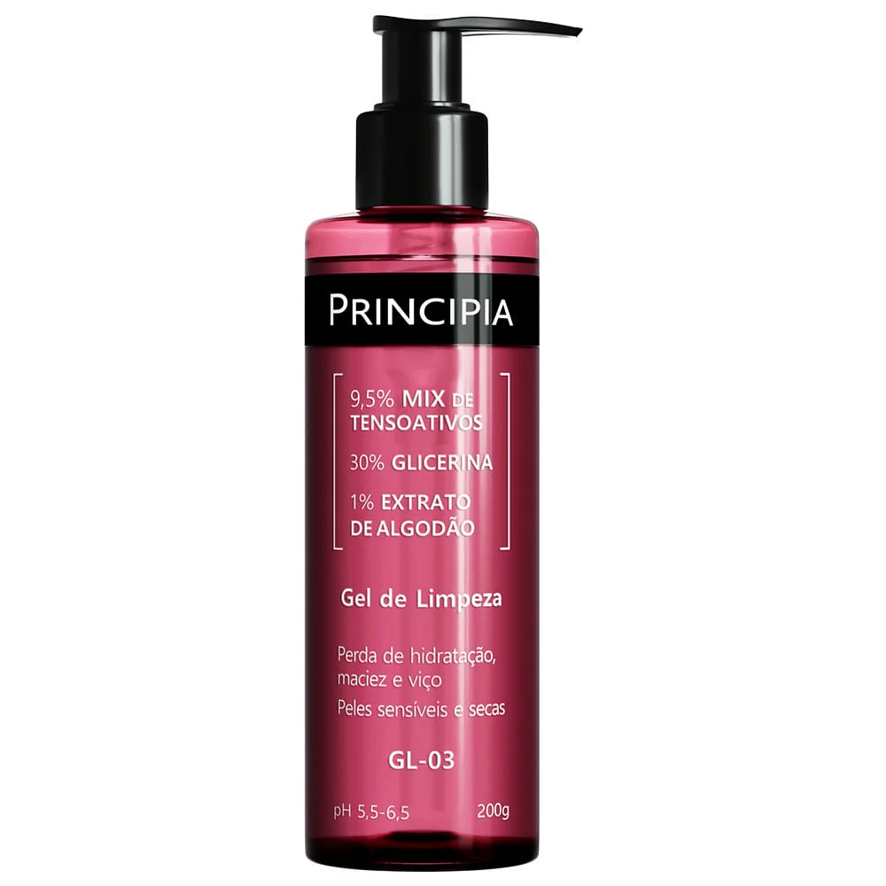 Gel De Limpeza Principia peles Sensiveis E Secas Gl-03 200ml