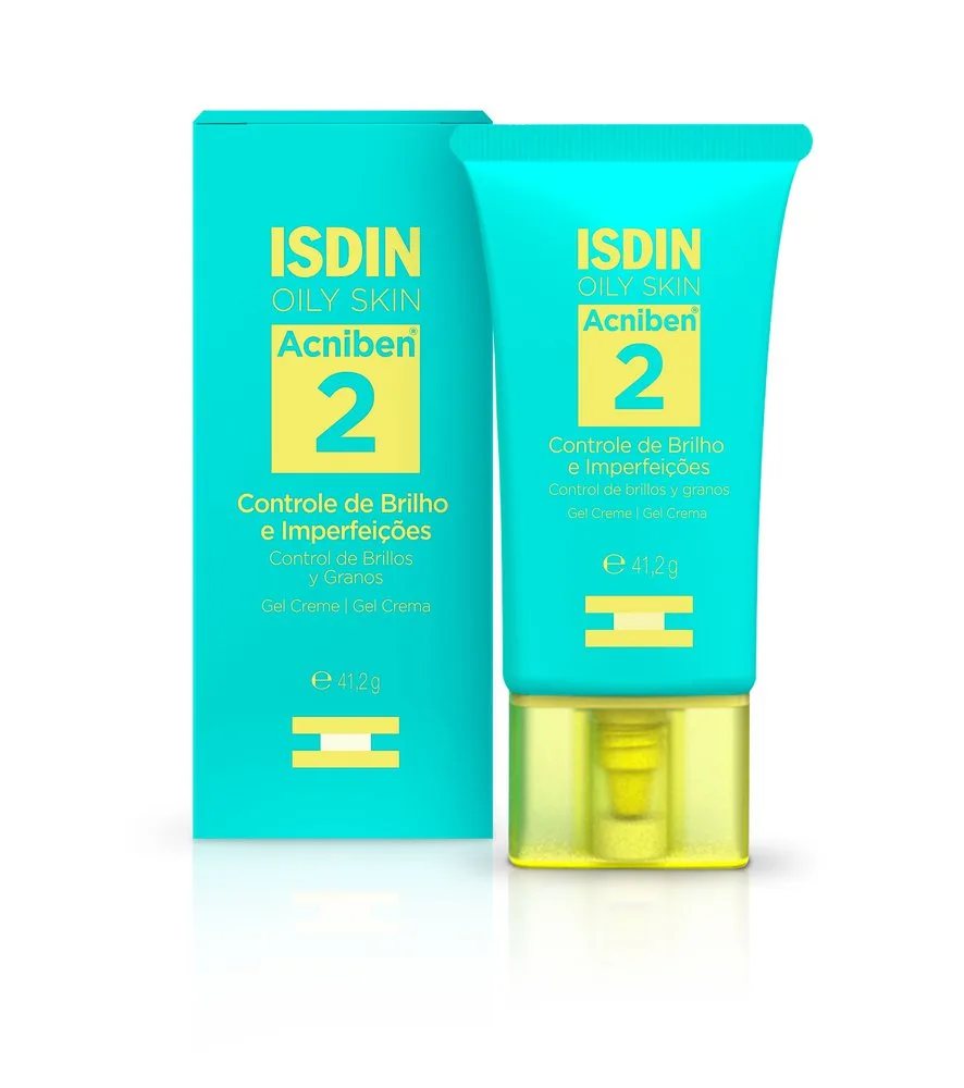 Gel Creme Facial ISDIN Acniben Controle de Brilho 41,2g
