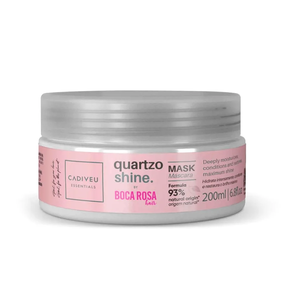 Máscara Capilar Cadiveu by Boca Rosa Quartzo Shine 200ml