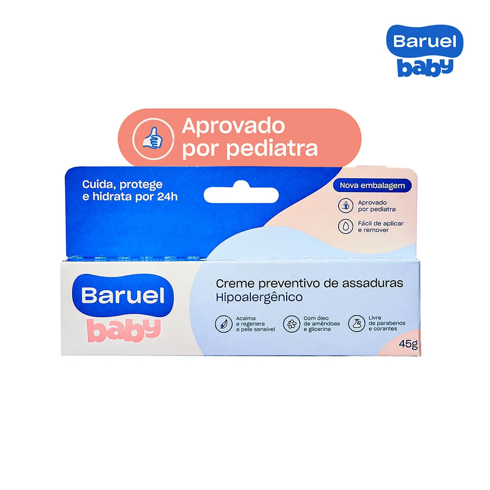 Pomada para Assadura Baruel Baby Hipoalergênico 45g