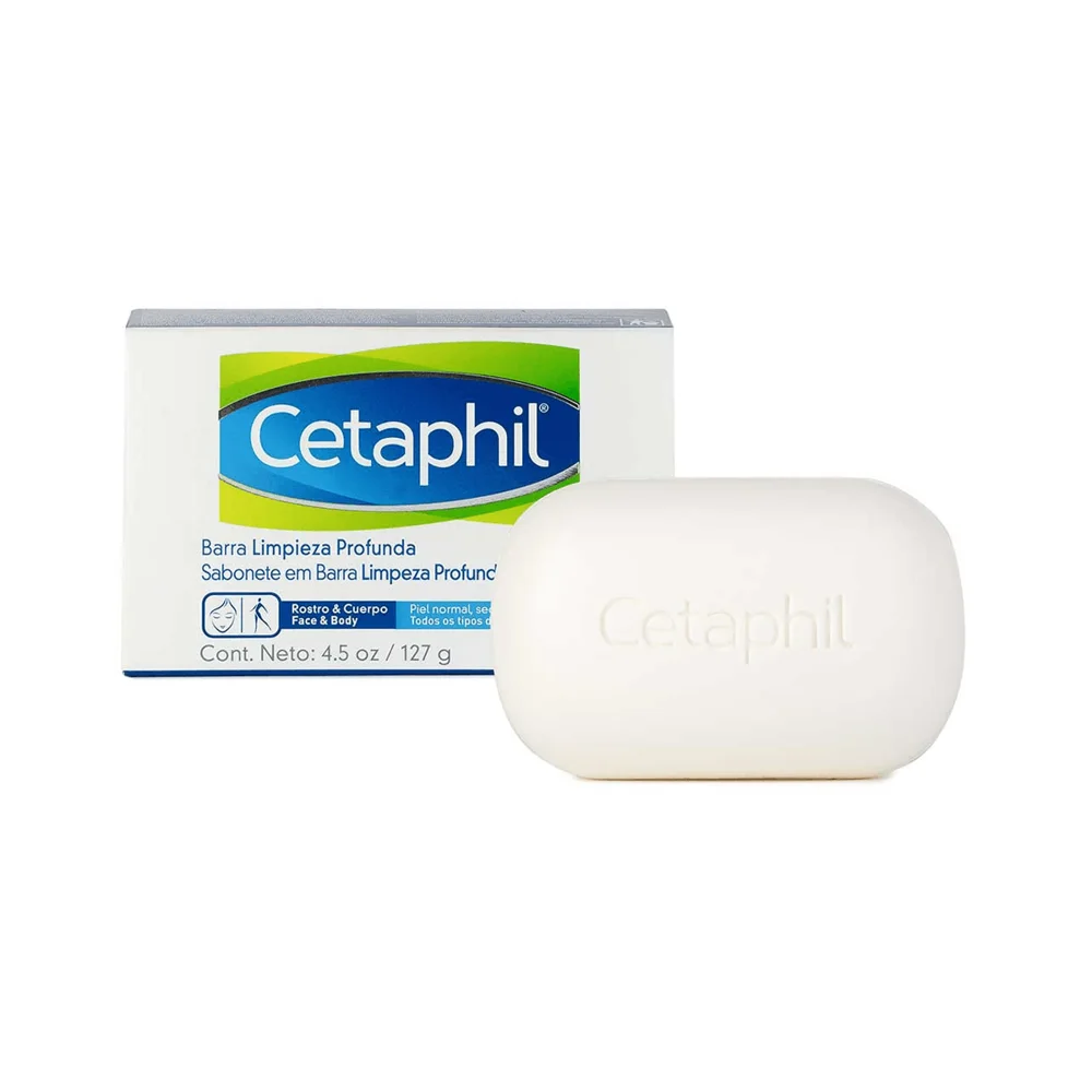 Sabonete em Barra Facial Cetaphil Limpeza Profunda 127g