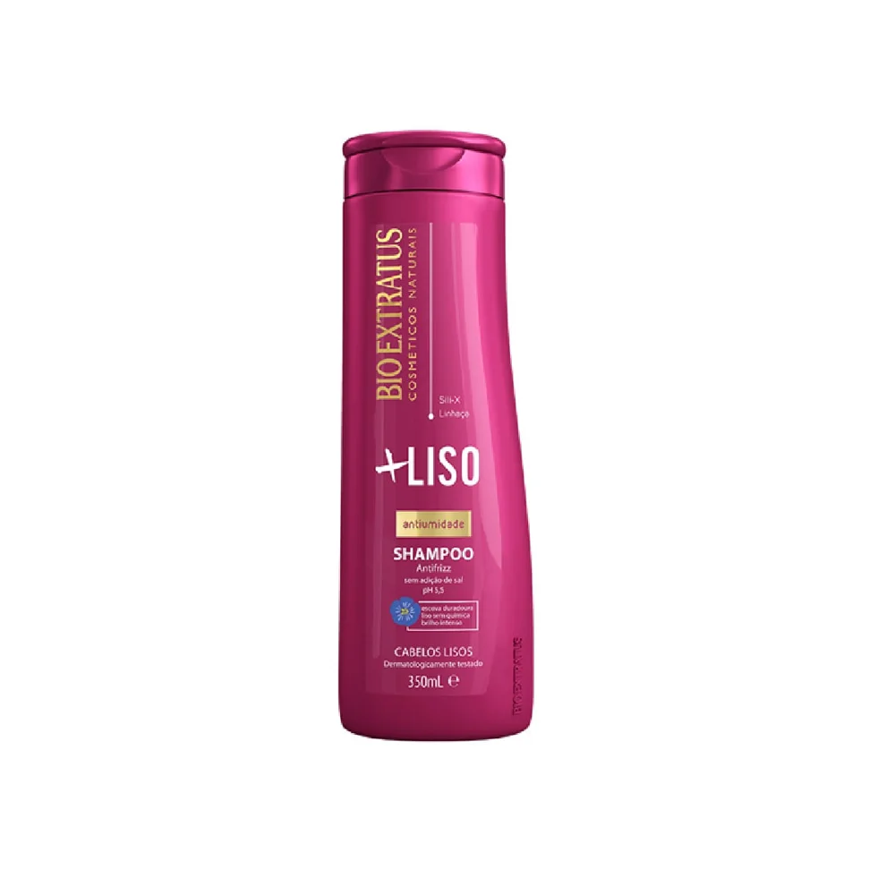 Shampoo Bio Extratus Mais Liso Antiumidade 350ml