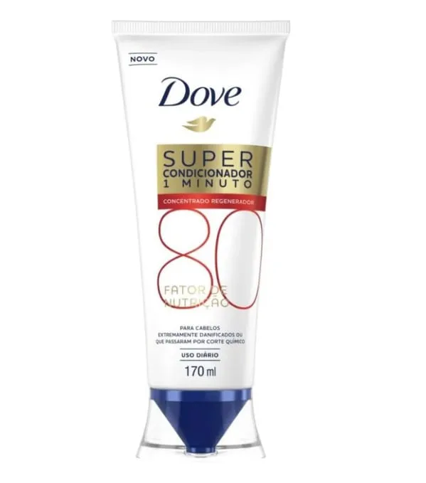 Super Condicionador Dove 1 Minuto Fator de Nutrição 80 170ml