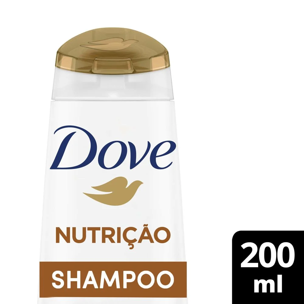 Shampoo Dove Nutrição + Fusão de Óleos 200ml