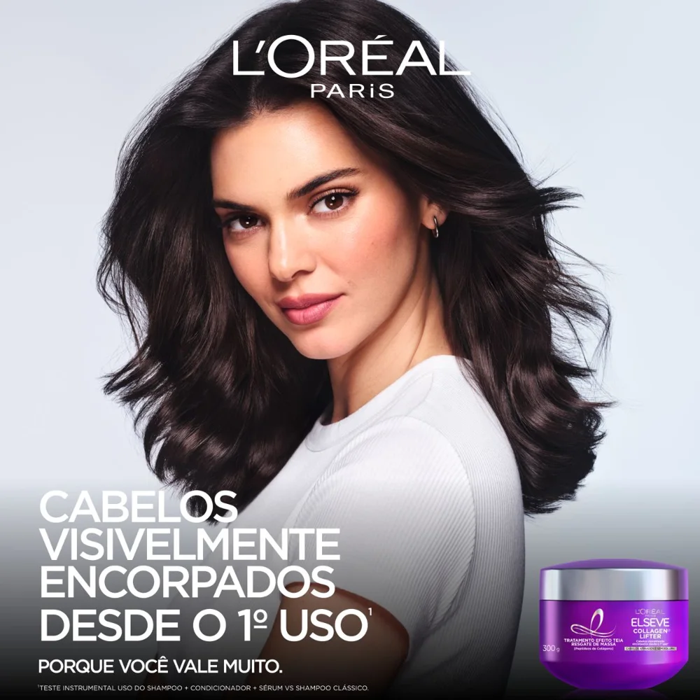 Máscara de Tratamento Capilar Elseve Collagen Lifter Efeito Teia 300g
