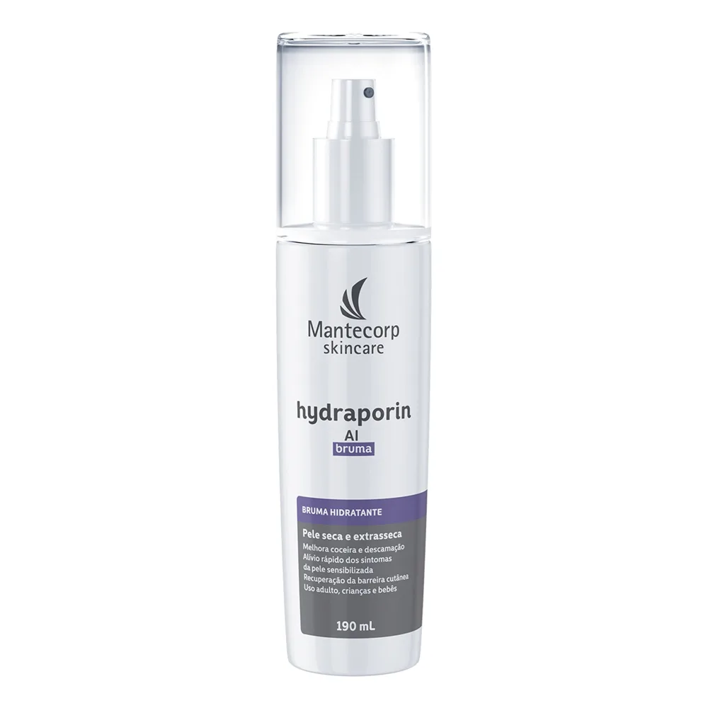 Bruma Hidratante Mantecorp Skincare Hydraporin AI Corporal e Facial 190ml