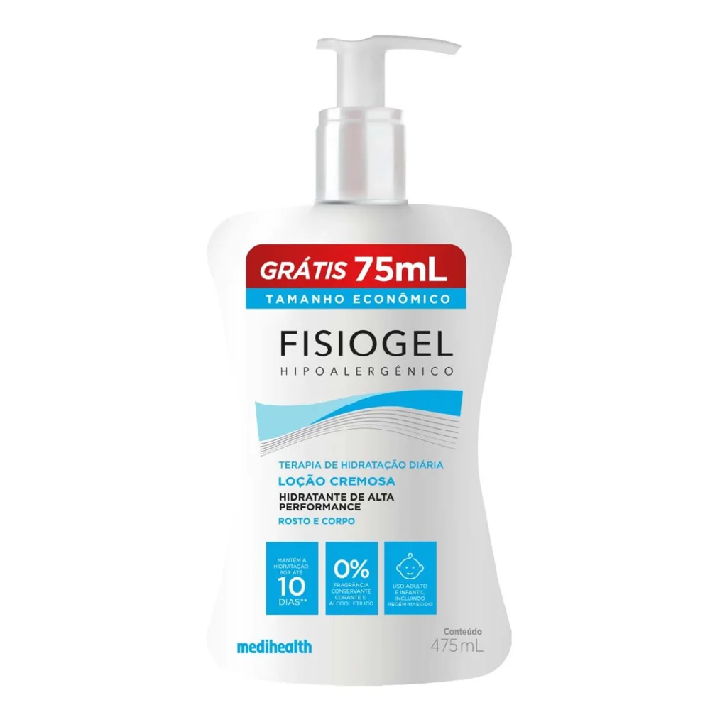 Loção Hidratante Fisiogel Terapia De Hidratação Diária 475ml