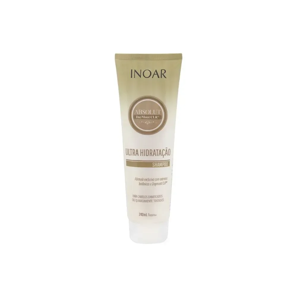 Shampoo Inoar Absolut Daymoist CLR Ultra Hidratação 240ml