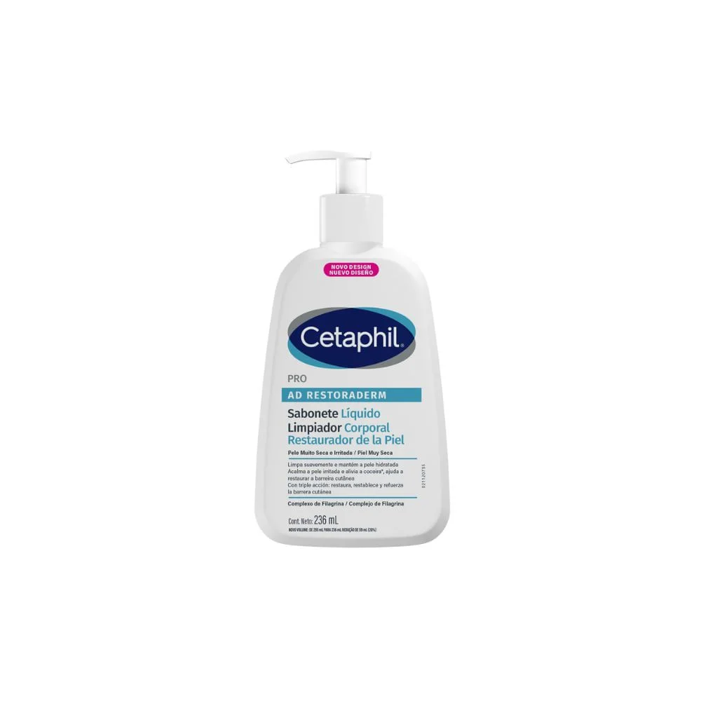 Sabonete Líquido Cetaphil Pro AD Restoraderm 236ml