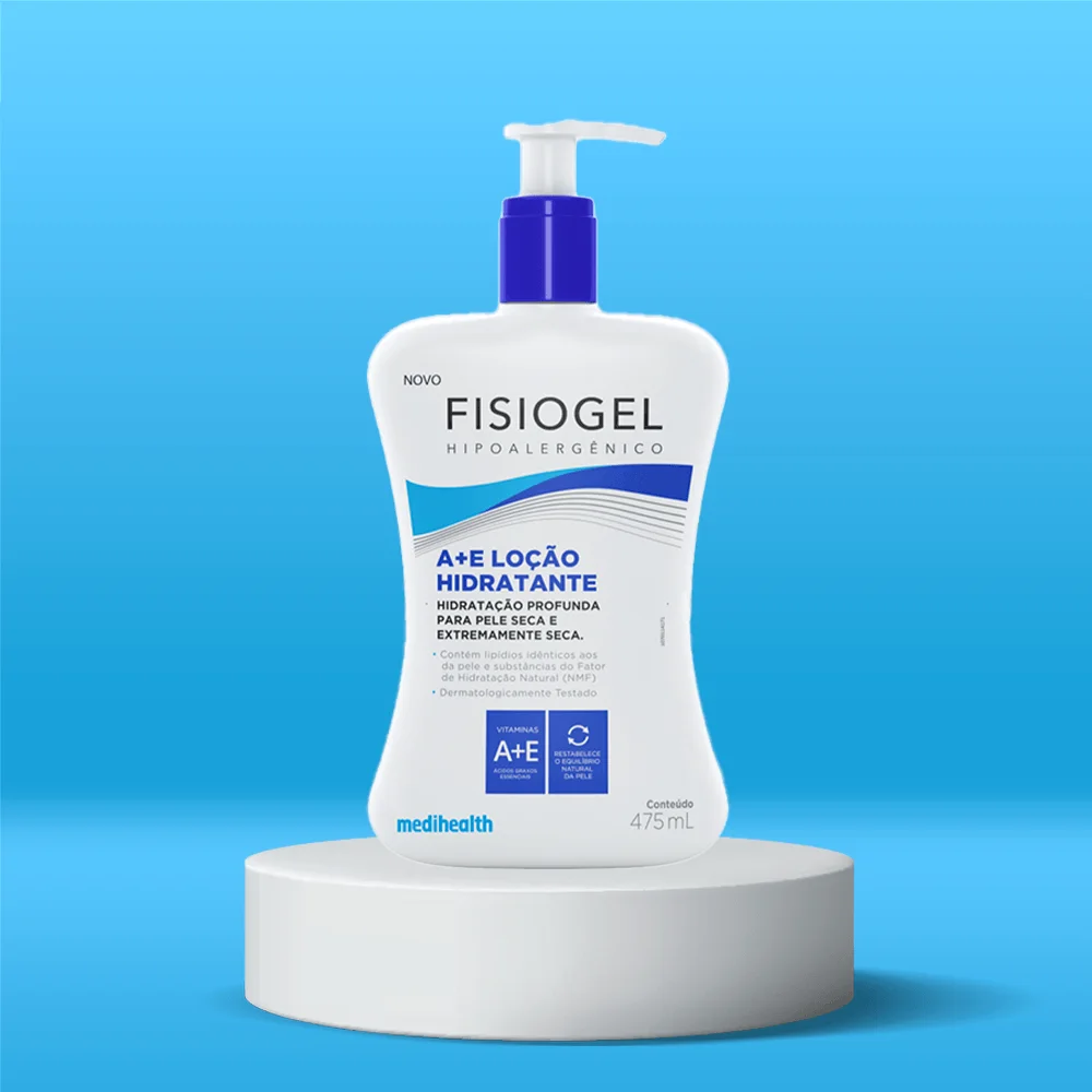 Loção Corporal Fisiogel A+E Hidratante 475ml