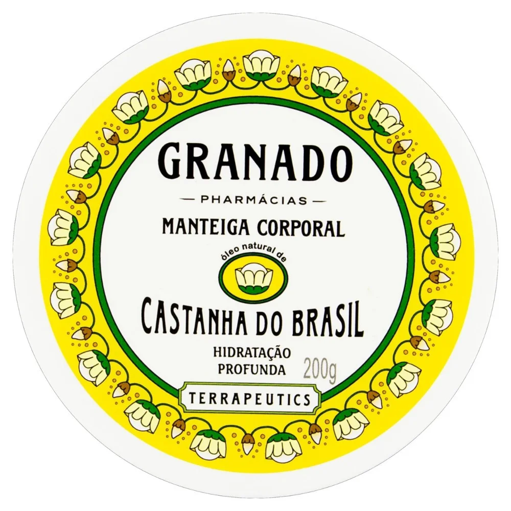 Manteiga Corporal Granado Terrapeutics Castanha 200g