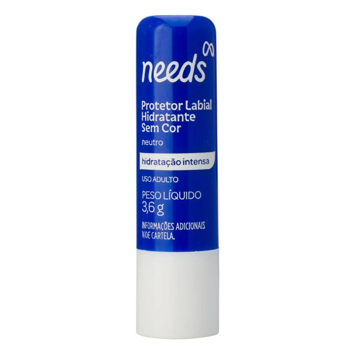 Needs Protetor Labial Hidratante Neutro 3,3g