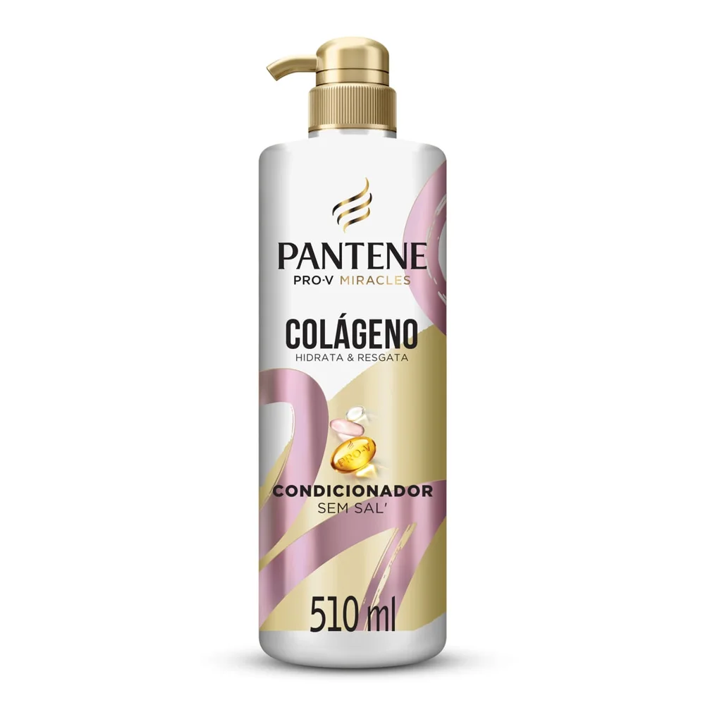 Condicionador Pantene Pro-V Miracles Colágeno Hidrata & Resgata 510ml