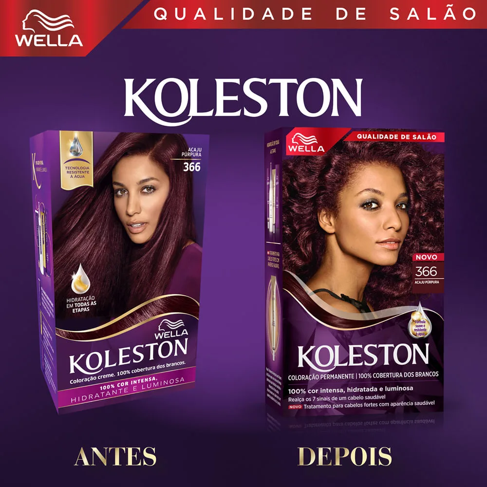 Tintura Koleston Acajú Púrpura 366