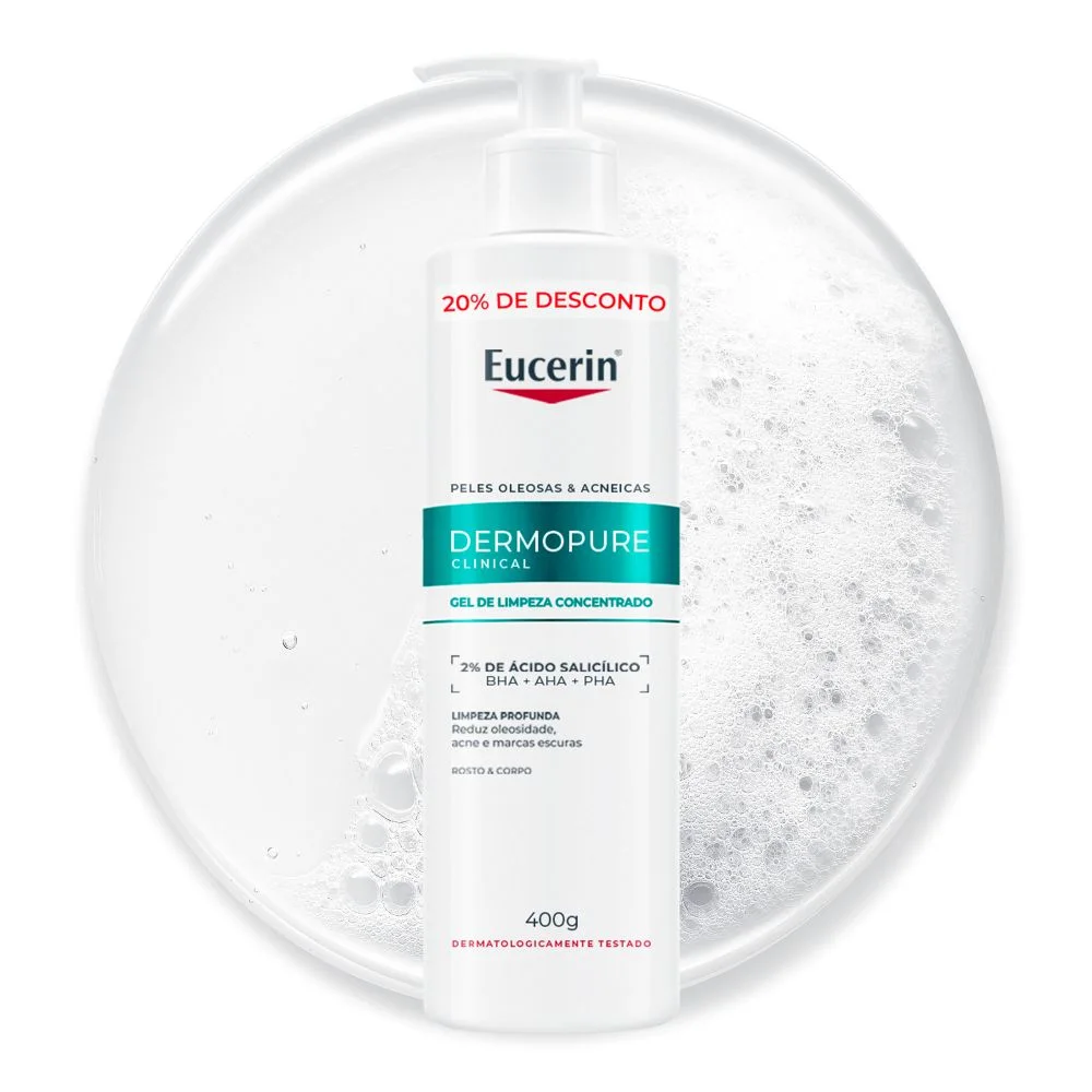 Gel De Limpeza Facial Eucerin Dermopure Clinical Concentrado 400ml
