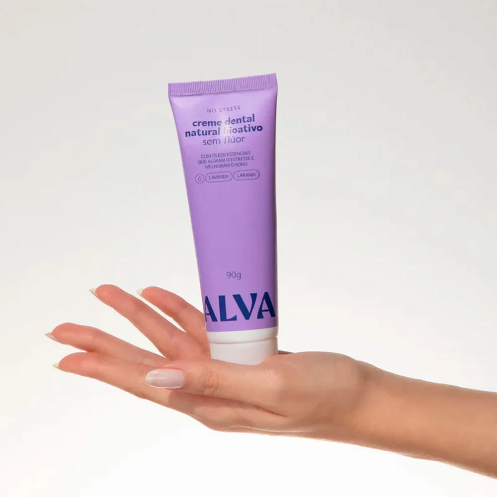 Alva No Stress Lavanda e Laranja - Pasta de Dente 90g