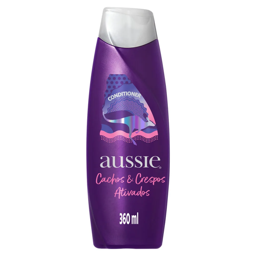 Condicionador Aussie Cachos e Crespos Ativação 360ml