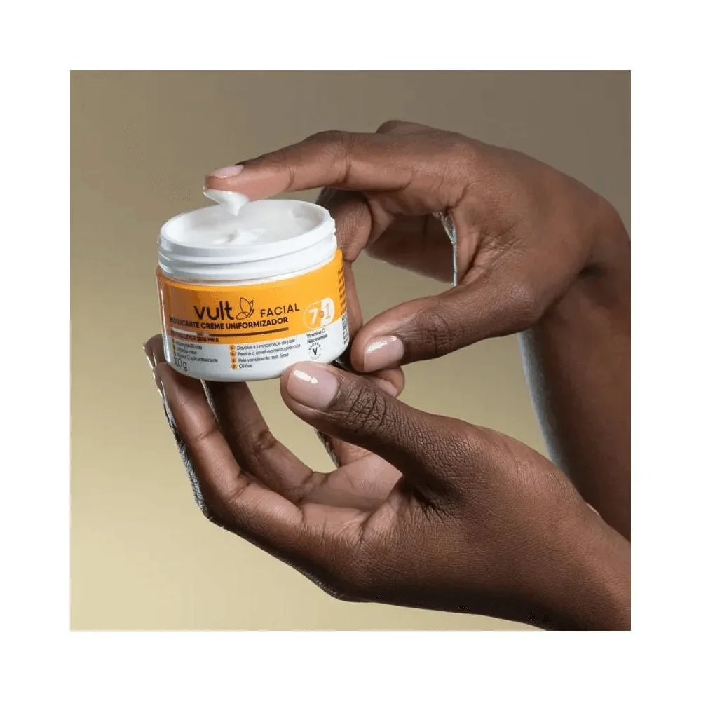 Hidratante Facial Vult Uniformizador 7 em 1 100g