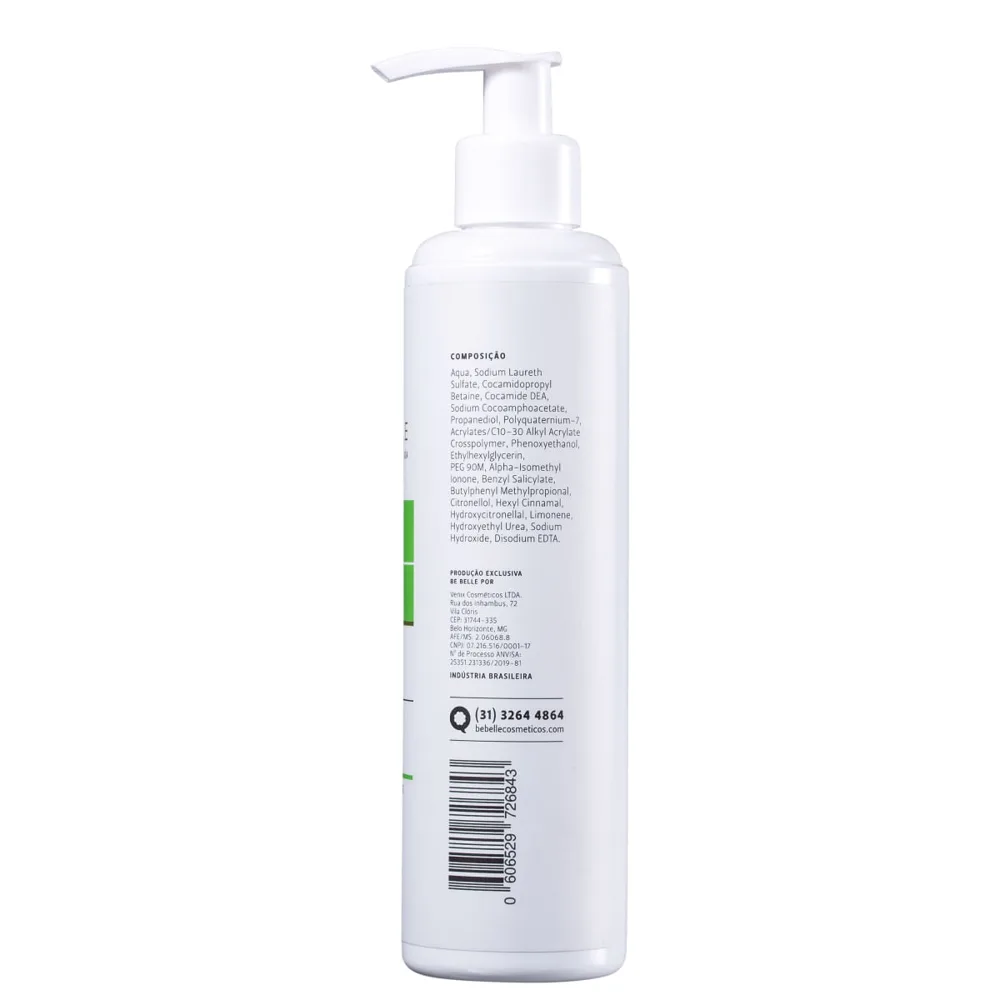 Sabonete Líquido Be Belle Poros Hidratante 250ml