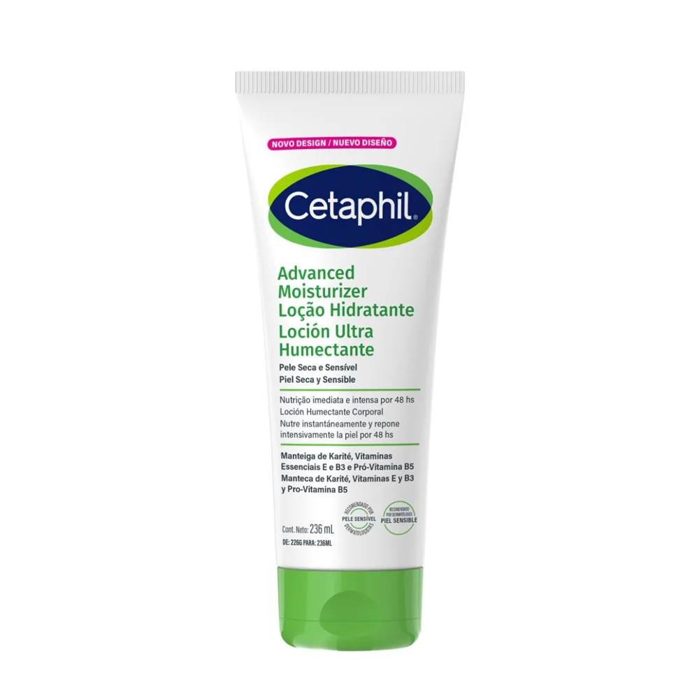Loção Hidratante Corporal Cetaphil Advanced Moisturizer 236ml