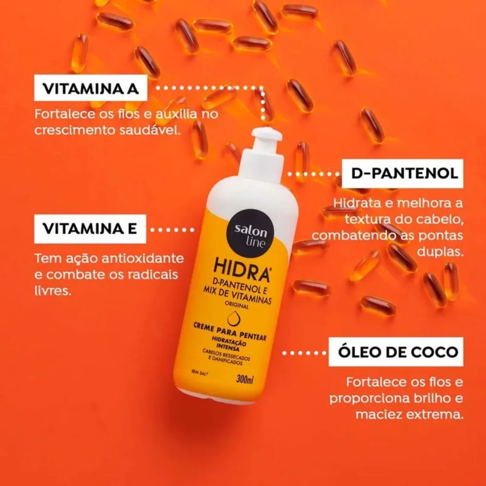 Creme de Pentear Salon Line Hidra Original 300ml