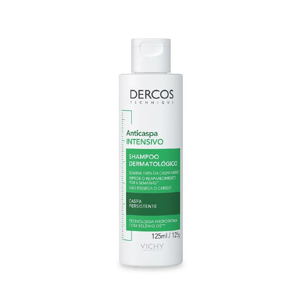 Shampoo Anticaspa Vichy Dercos Dermatológico Cabelos Secos 125ml