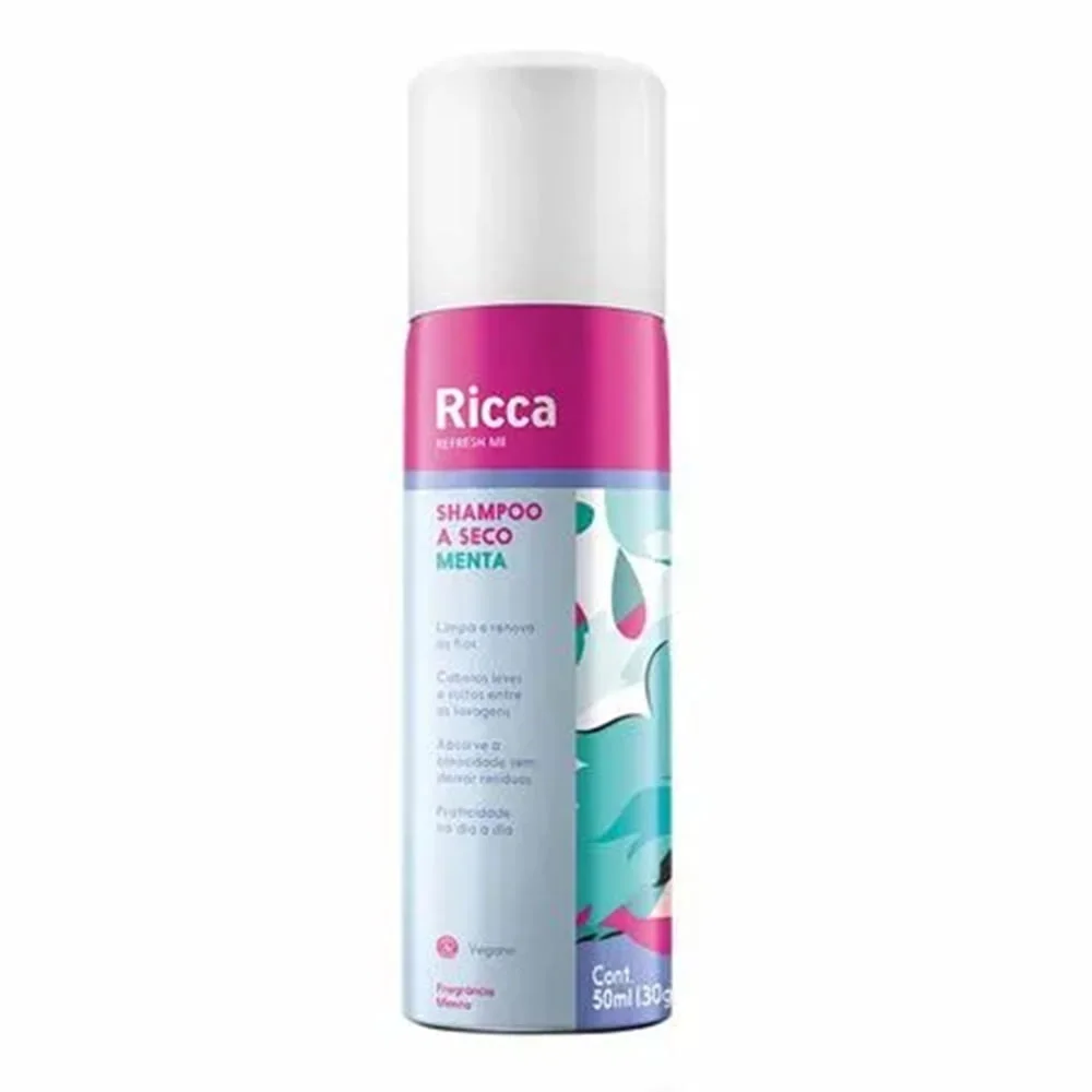 Shampoo Ricca A Seco Menta 50ml
