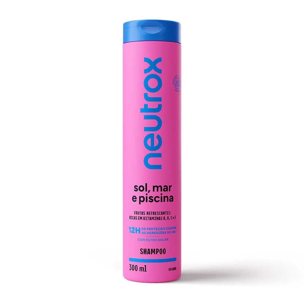 Shampoo Neutrox Sol, Mar e Piscina 300ml