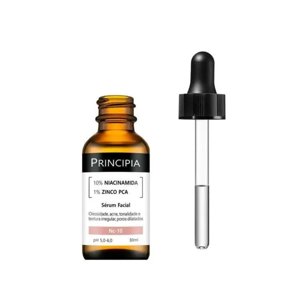 Sérum Principia NC-10 com 10% Niacinamida e 1% Zinco 30ml