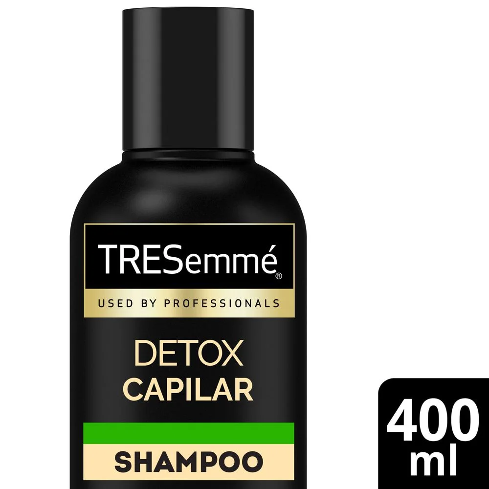 Shampoo TRESemmé Detox Capilar Micelar Matcha e Gengibre 400ml