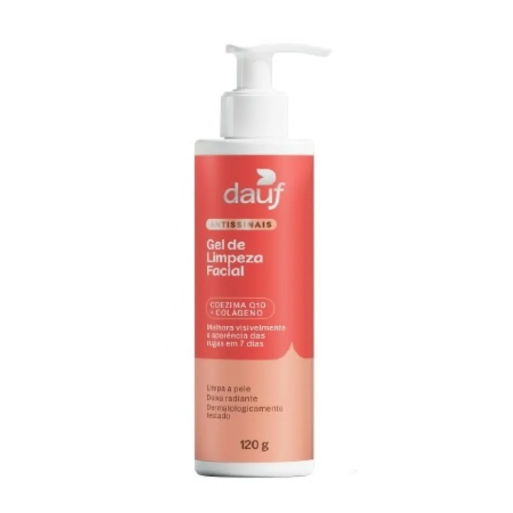 Gel De Limpeza Facial Dauf Antissinais 130g