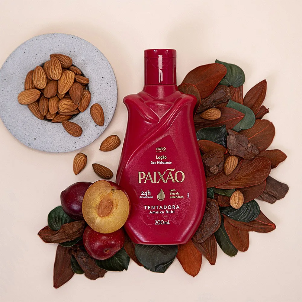 Loção Hidratante Paixão Tentadora Ameixa e Rubis 400ml