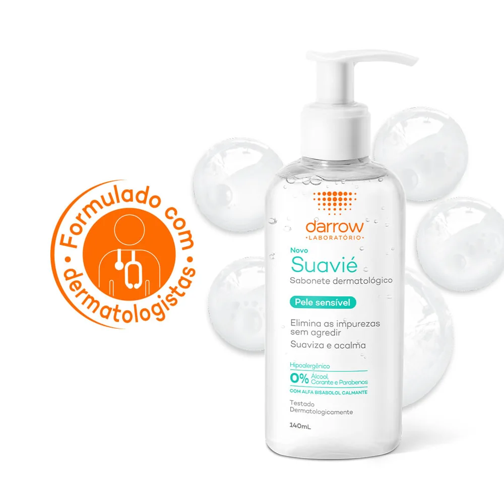 Sabonete Líquido Darrow Suavié Pele Sensível 140ml