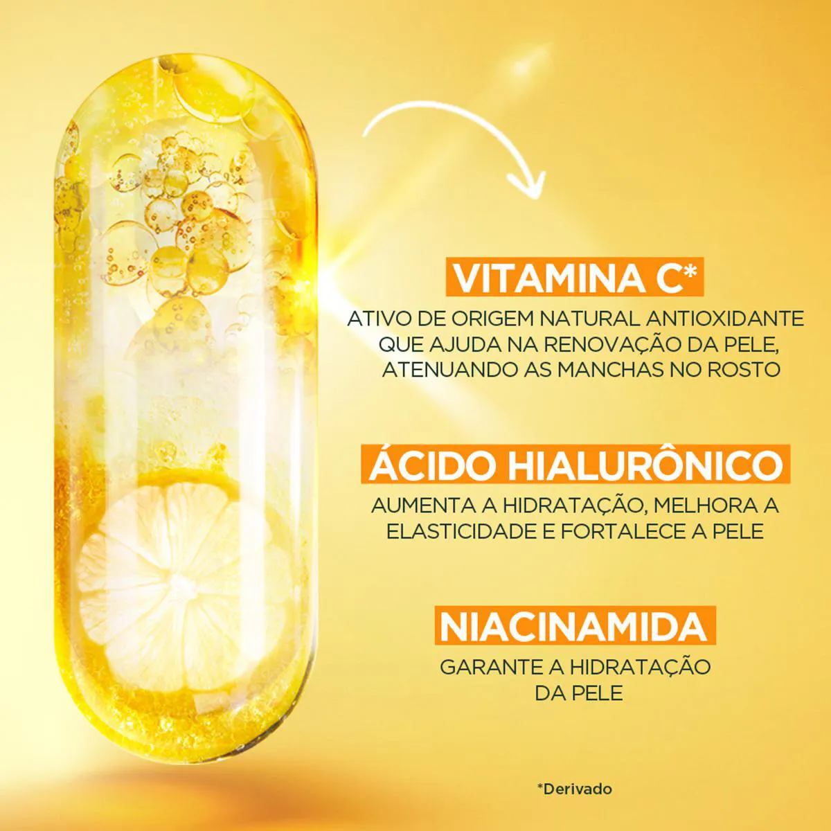 Hidratante Facial Antimanchas Garnier Vitamina C Toque Seco Reduz Manchas em -34% 85g
