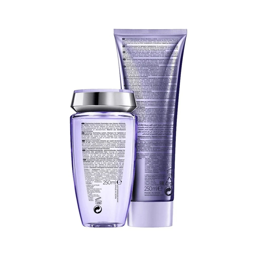 Kérastase Blond Absolu Lumiére Duo Kit (Shampoo + Condicionador)