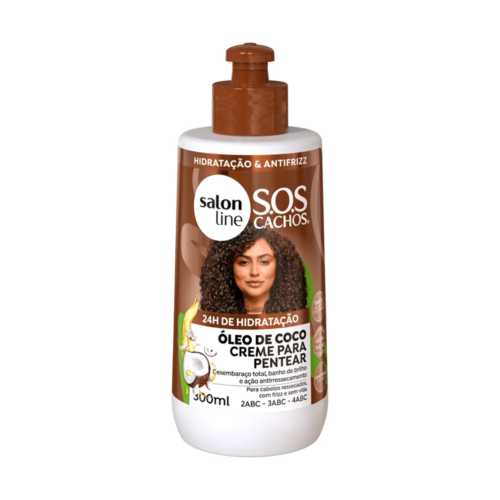 Creme de Pentear Salon Line SOS Cachos Coco 300ml