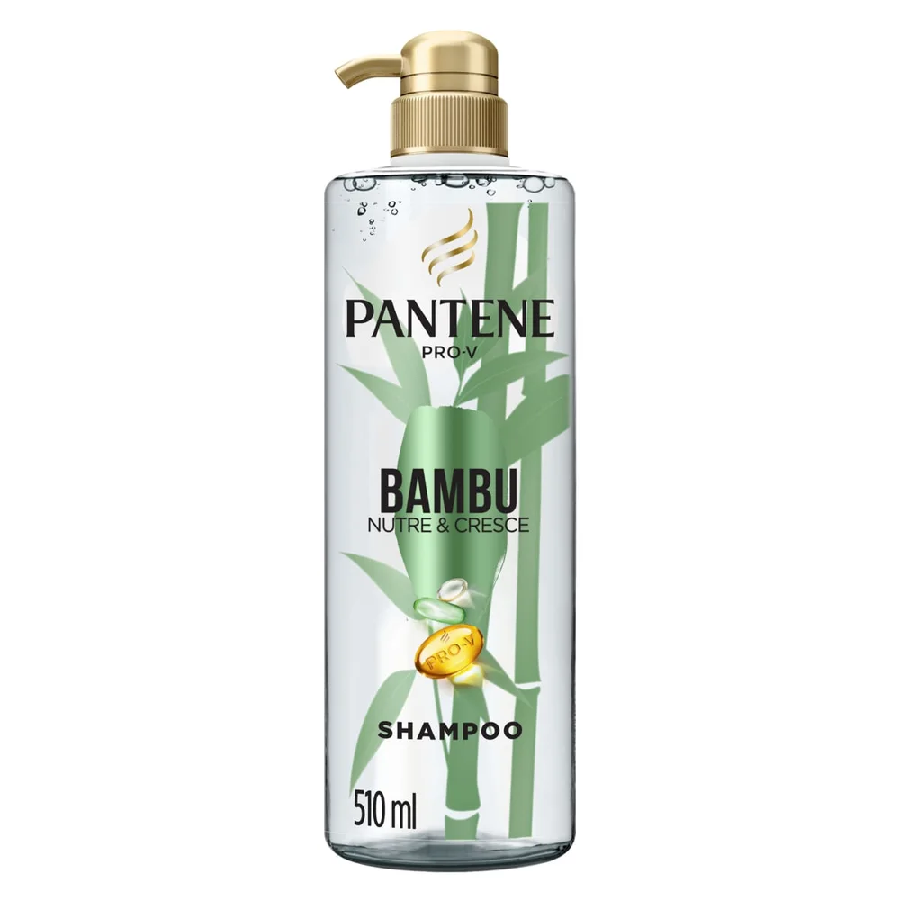 Shampoo Pantene Bambu Nutre Cresce 510ml