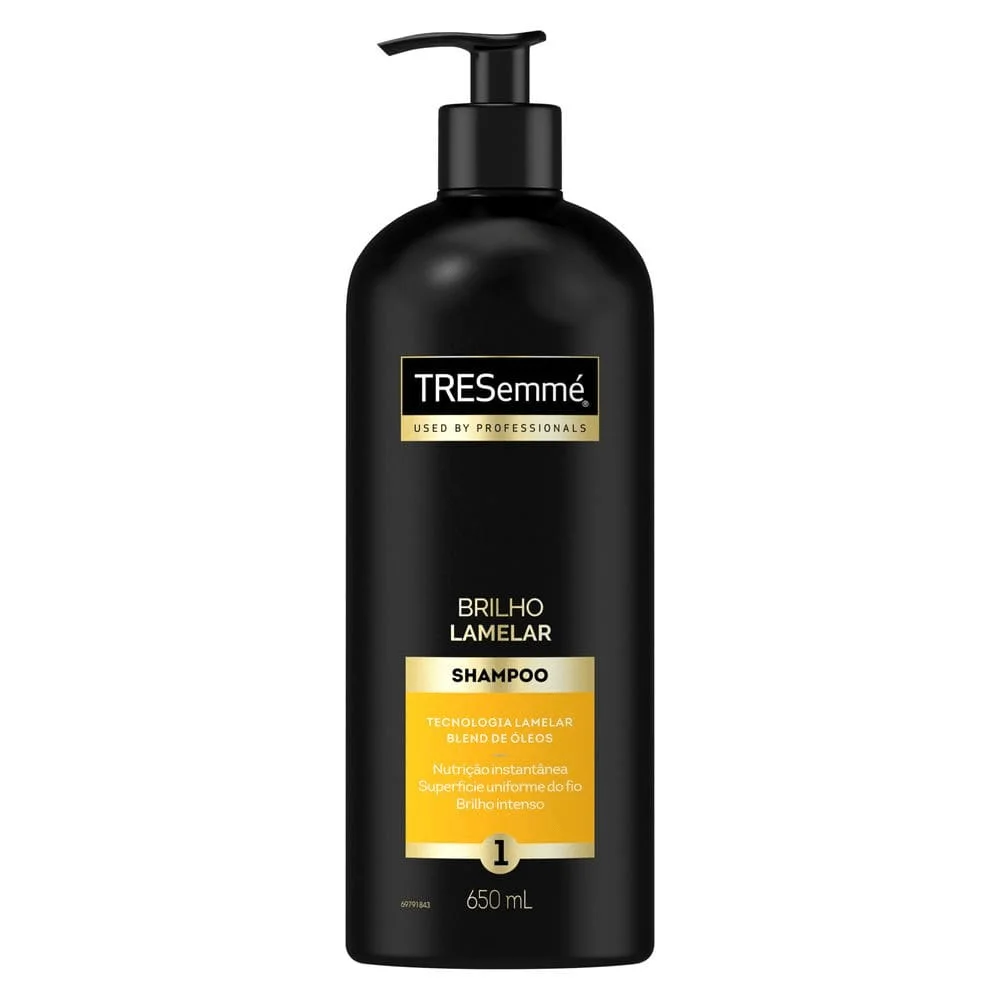 Shampoo TRESemmé Brilho Lamelar Blend de Óleos 650ml