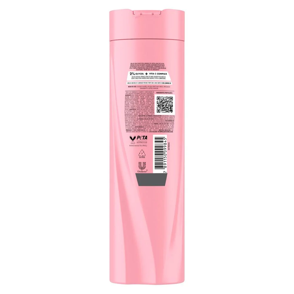 Shampoo Seda Luminous UV Glycol + Vita C 300ml