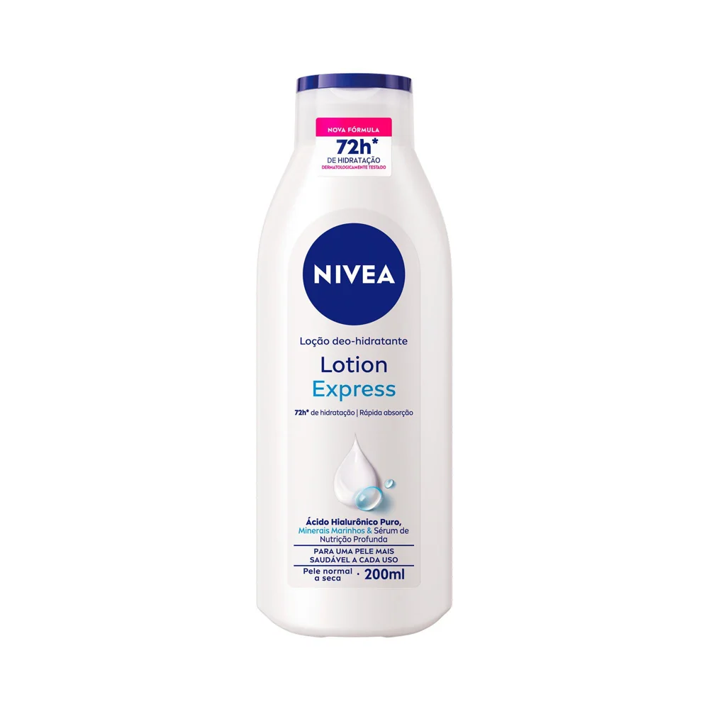 Loção Corporal Nivea Body Hidratante Pele Normal 200ml