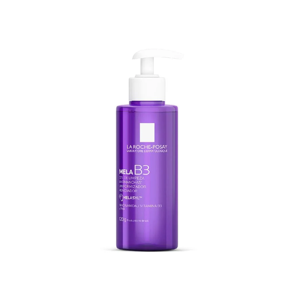 Kit La Roche-Posay Mela B3 e Anthelios Gel de Limpeza 120g + Hidratante Mela B3 40ml + Protetor Solar Ultra Cover FPS 60 Cor 2.0 30g