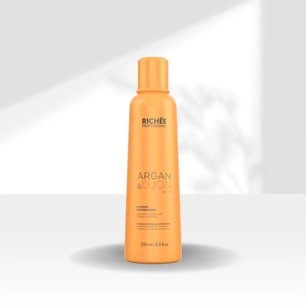 Richée Professional Argan e Ojon - Kit 3 Shampoo 250ml