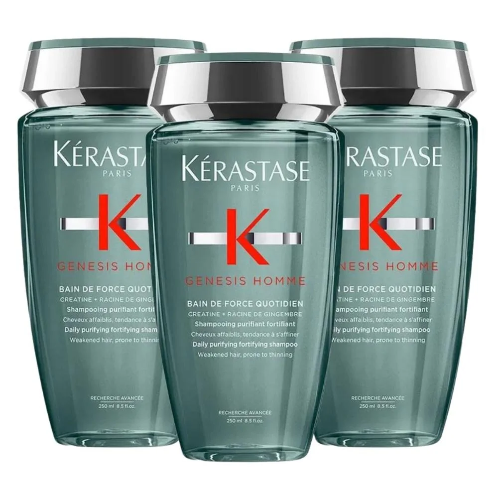 Kérastase Genesis Homme Bain Force Kit 3 Shampoo 250ml